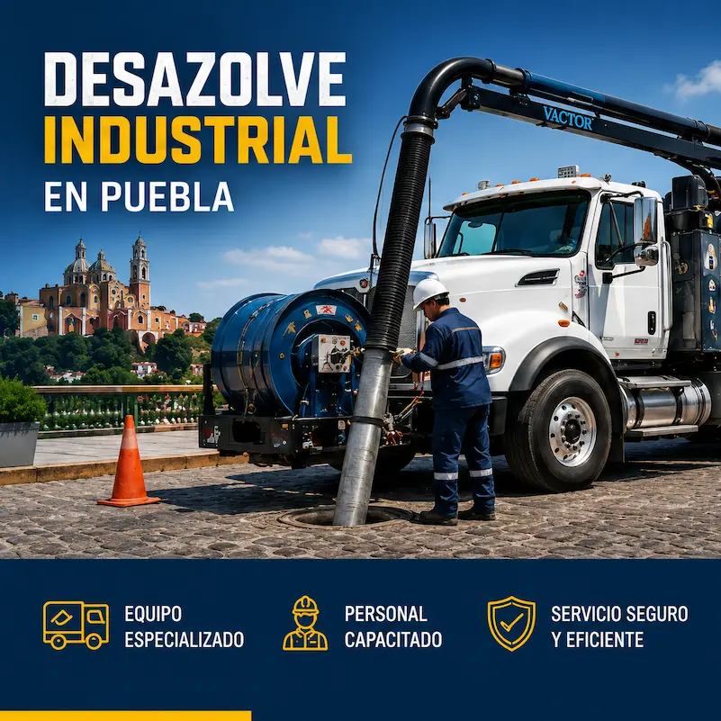 Desazolve industrial Puebla